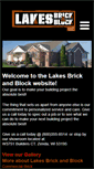 Mobile Screenshot of lakesbrickandblock.com